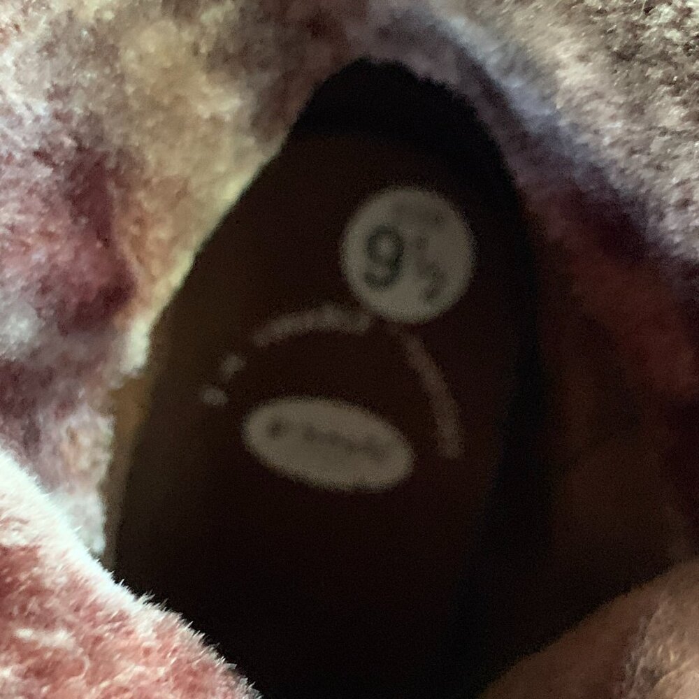 NWOT Dr. Scholls J Furry Wedge Bootie - 9.5 - Picture 7 of 8
